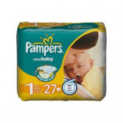 Подгузники, Pampers (Памперс) 3-6 кг р. 2 №94 нью беби мини